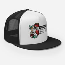 Load image into Gallery viewer, The New Kanvas BTB Black and White Trucker Cap