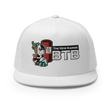 Load image into Gallery viewer, The New Kanvas BTB Black and White Trucker Cap