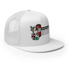 Load image into Gallery viewer, The New Kanvas BTB Black and White Trucker Cap