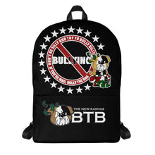 Load image into Gallery viewer, The New Kanvas Stop Bullying Billy Black Backpack