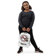 Load image into Gallery viewer, The New Kanvas Stop Bullying Billy White Backpack