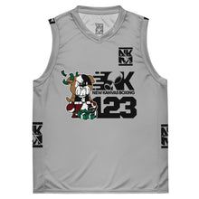Load image into Gallery viewer, The New Kanvas BTB Gray basketball jersey