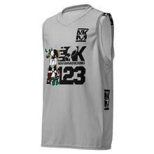 Load image into Gallery viewer, The New Kanvas BTB Gray basketball jersey