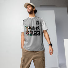 Load image into Gallery viewer, The New Kanvas BTB Gray basketball jersey