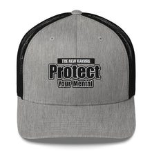 Load image into Gallery viewer, New Kanvas Protect Your Mental 2 Trucker Cap