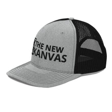 Load image into Gallery viewer, New Kanvas Gray and Black Trucker Cap