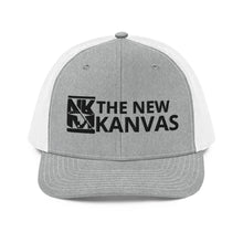 Load image into Gallery viewer, New Kanvas Gray and White Trucker Cap