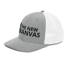 Load image into Gallery viewer, New Kanvas Gray and White Trucker Cap