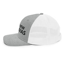 Load image into Gallery viewer, New Kanvas Gray and White Trucker Cap