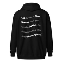 Load image into Gallery viewer, New Kanvas Unisex heavy blend zip hoodie