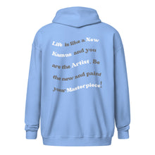 Load image into Gallery viewer, New Kanvas Unisex heavy blend zip hoodie