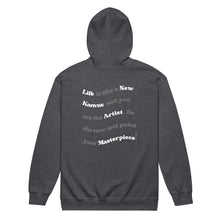 Load image into Gallery viewer, New Kanvas Unisex heavy blend zip hoodie