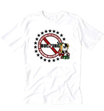 Load image into Gallery viewer, The New Kanvas Bully the Bag Stop Bullying White T