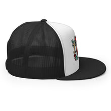 Load image into Gallery viewer, The New Kanvas BTB Black and White Trucker Cap
