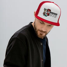 Load image into Gallery viewer, The New Kanvas BTB Red and White Trucker Cap
