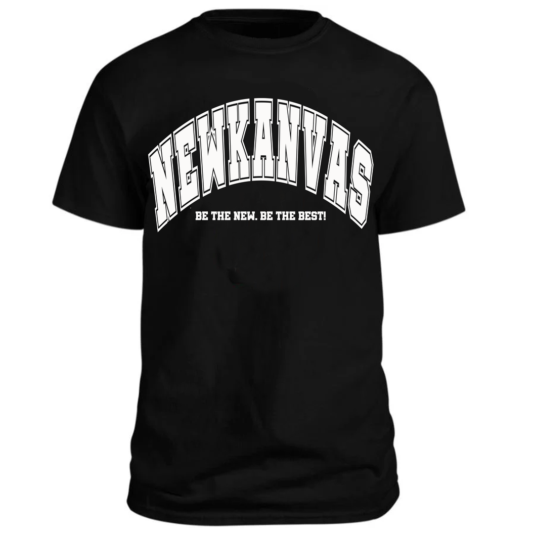 The New Kanvas Black and white T