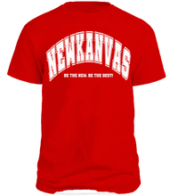 Load image into Gallery viewer, The New Kanvas Red and white T
