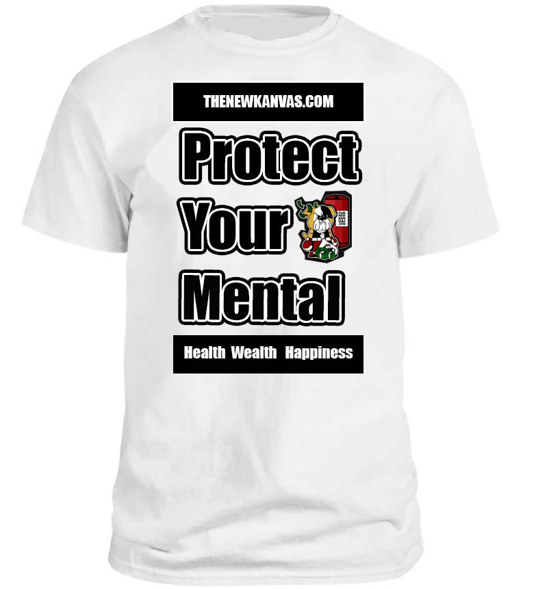 New Kanvas Protect Your Mental Unisex classic White tee