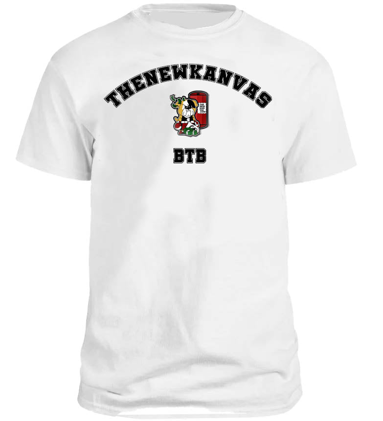 The New Kanvas BTB Unisex classic White tee