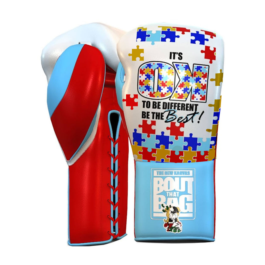 The New Kanvas Autism Awareness Boxing Gloves