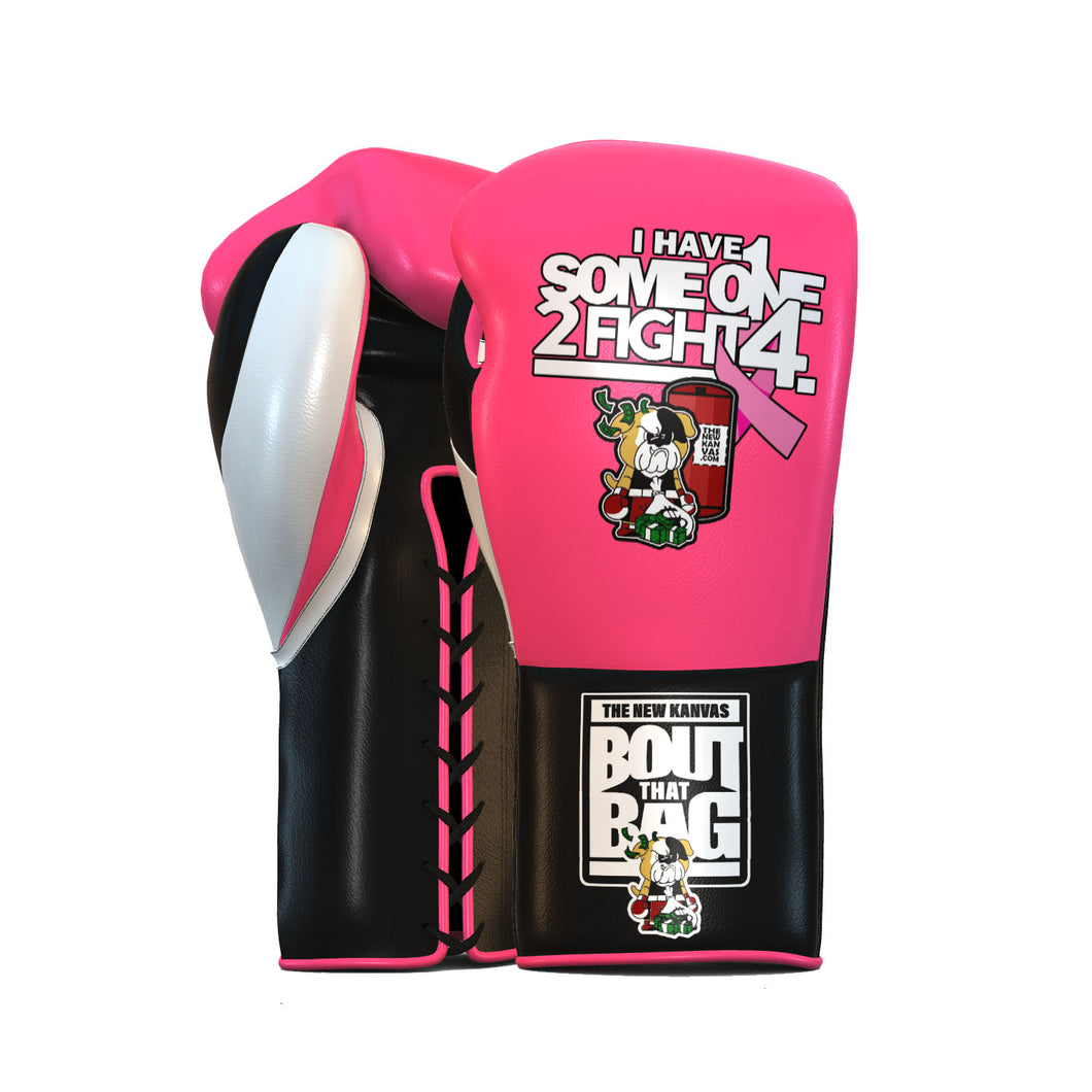 The New Kanvas Someone to Fight For Pink Boxing Gloves