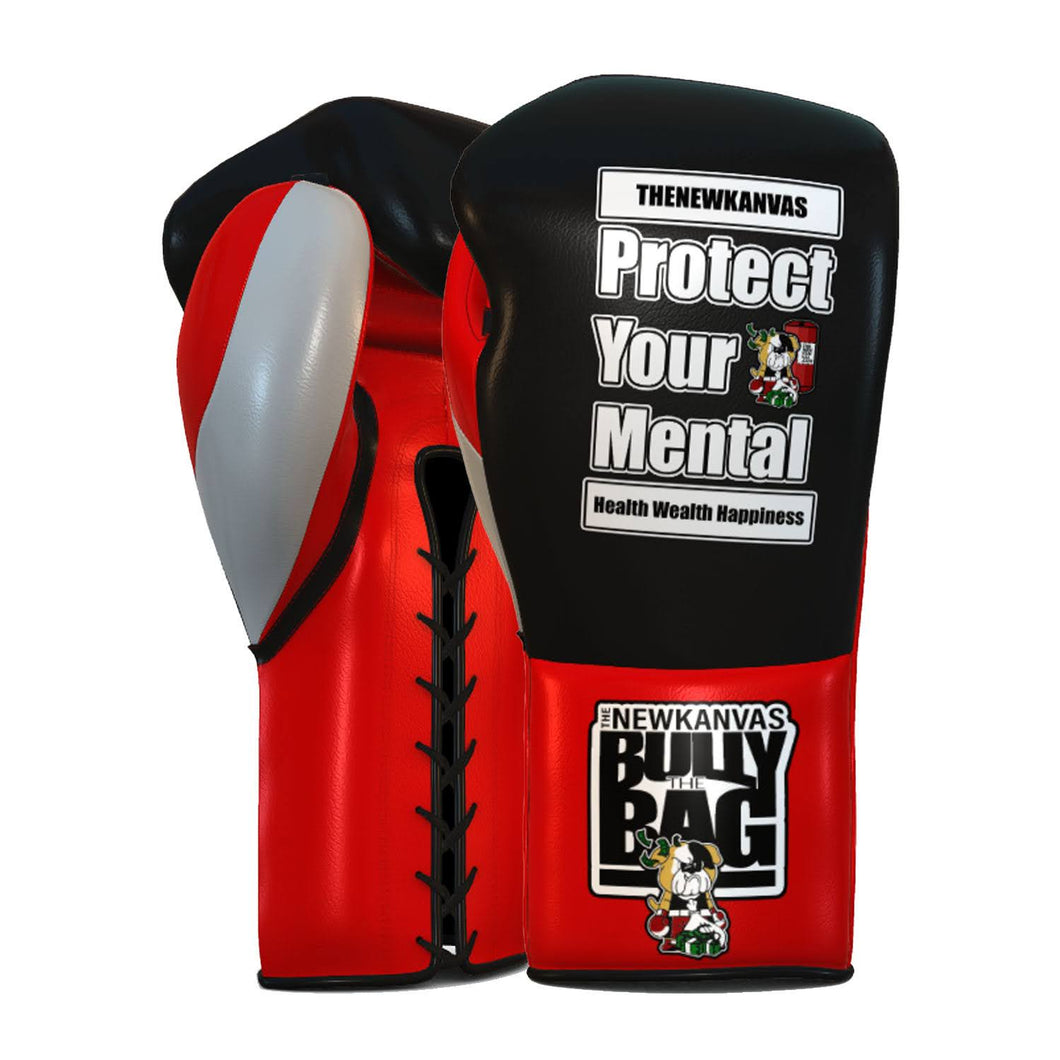 The New Kanvas Protect Your Mental Boxing Gloves