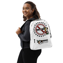 Load image into Gallery viewer, The New Kanvas Stop Bullying Billy White Backpack
