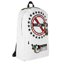 Load image into Gallery viewer, The New Kanvas Stop Bullying Billy White Backpack
