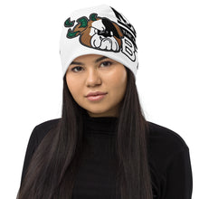 Load image into Gallery viewer, The New Kanvas Stop Bullying White Beanie
