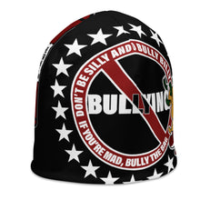 Load image into Gallery viewer, The New Kanvas Stop Bullying Black Beanie
