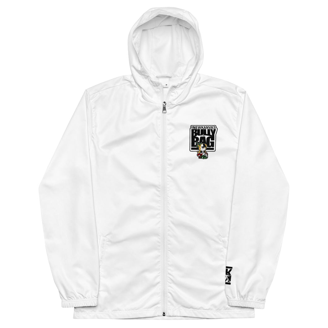 New Kanvas BTB Men’s White windbreaker