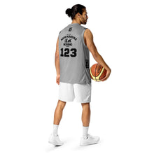 Load image into Gallery viewer, The New Kanvas BTB Gray basketball jersey
