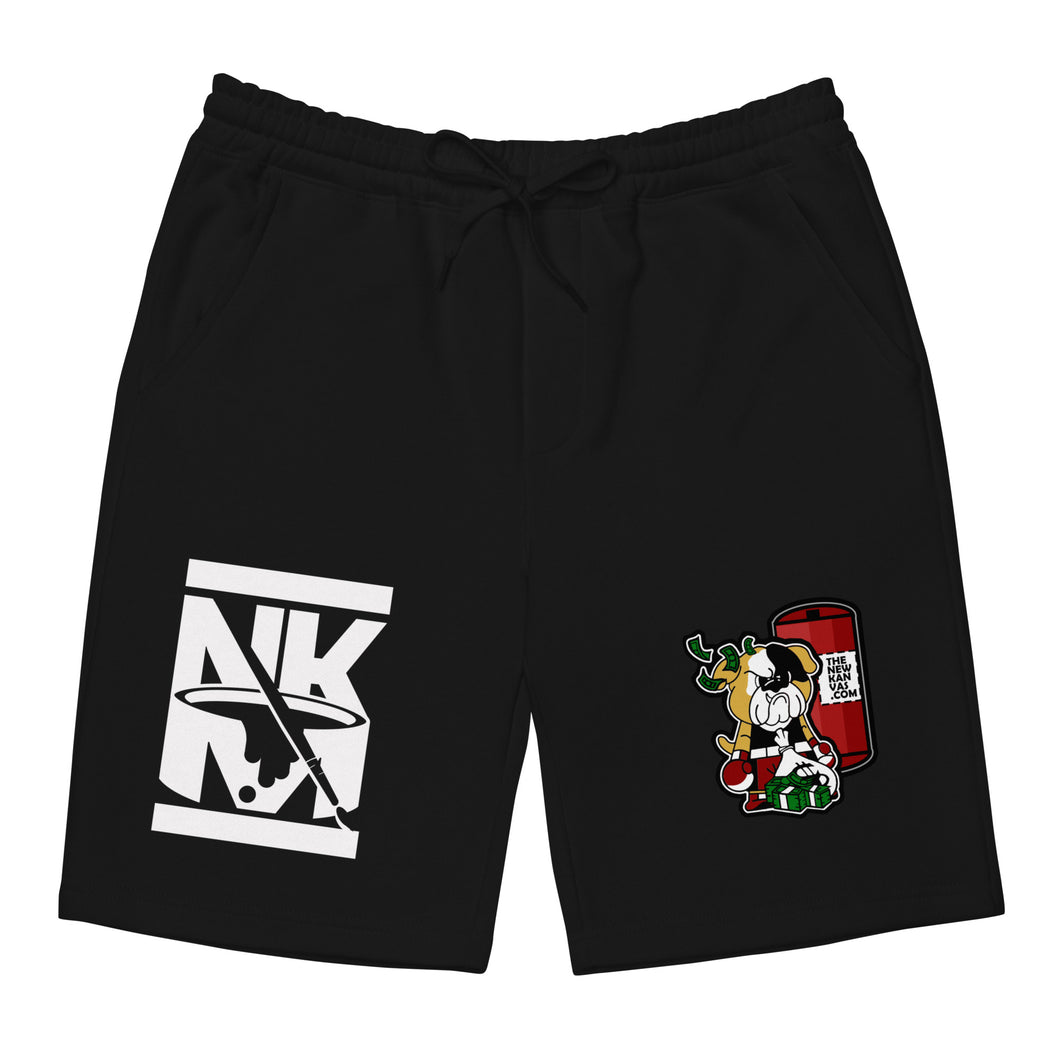 The New Kanvas BTB Black fleece shorts