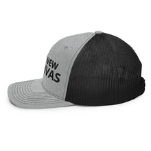 Load image into Gallery viewer, New Kanvas Gray and Black Trucker Cap
