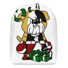 Load image into Gallery viewer, The New Kanvas BTB Billy the Bulldog White Backpack
