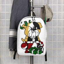 Load image into Gallery viewer, The New Kanvas BTB Billy the Bulldog White Backpack
