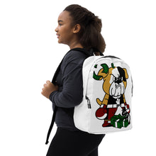 Load image into Gallery viewer, The New Kanvas BTB Billy the Bulldog White Backpack
