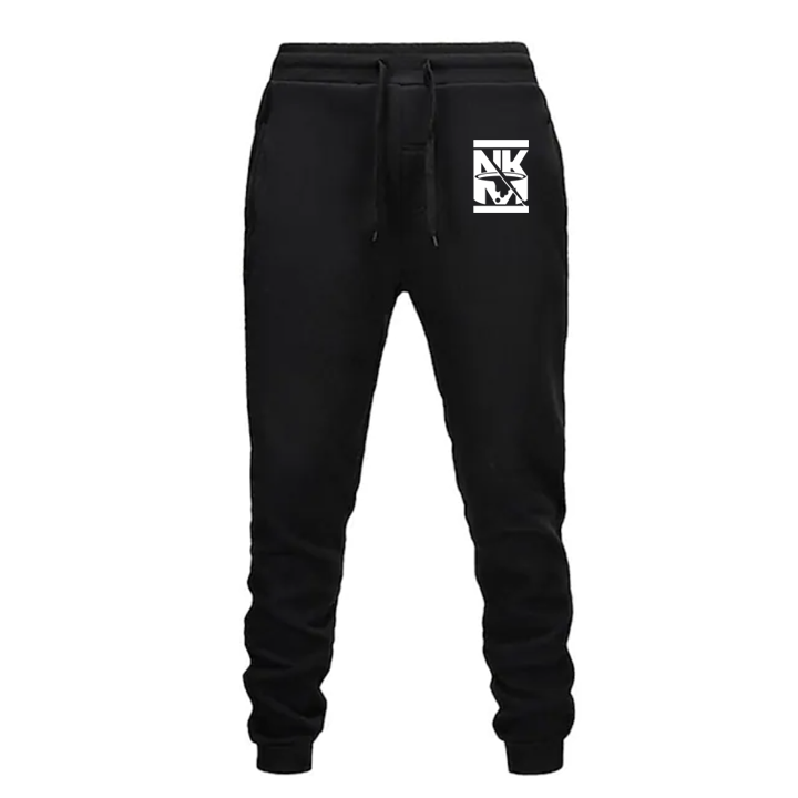 New Kanvas Official Black/White Joggers