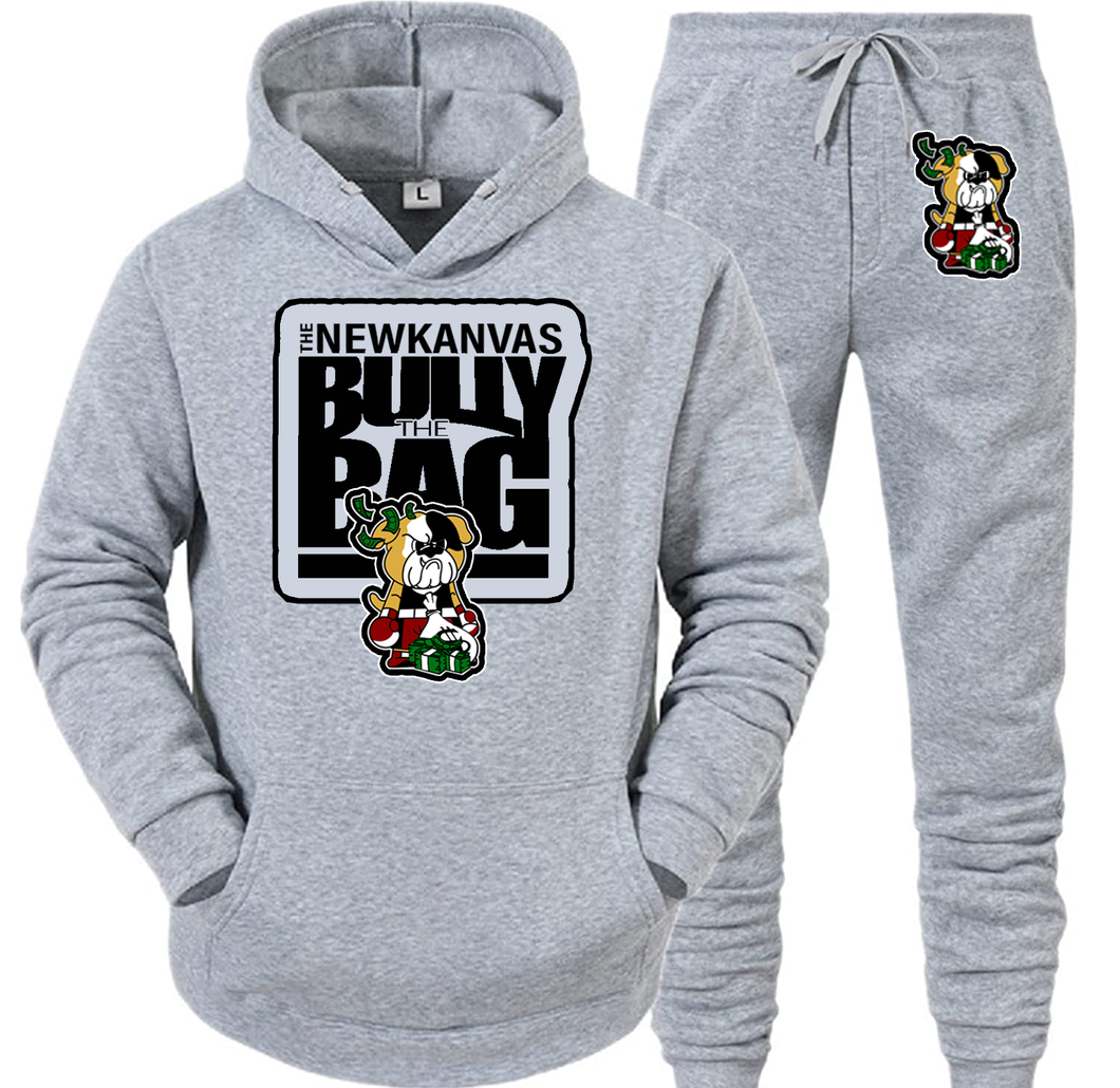 New Kanvas Bully the Bag Gray Jogging Suit
